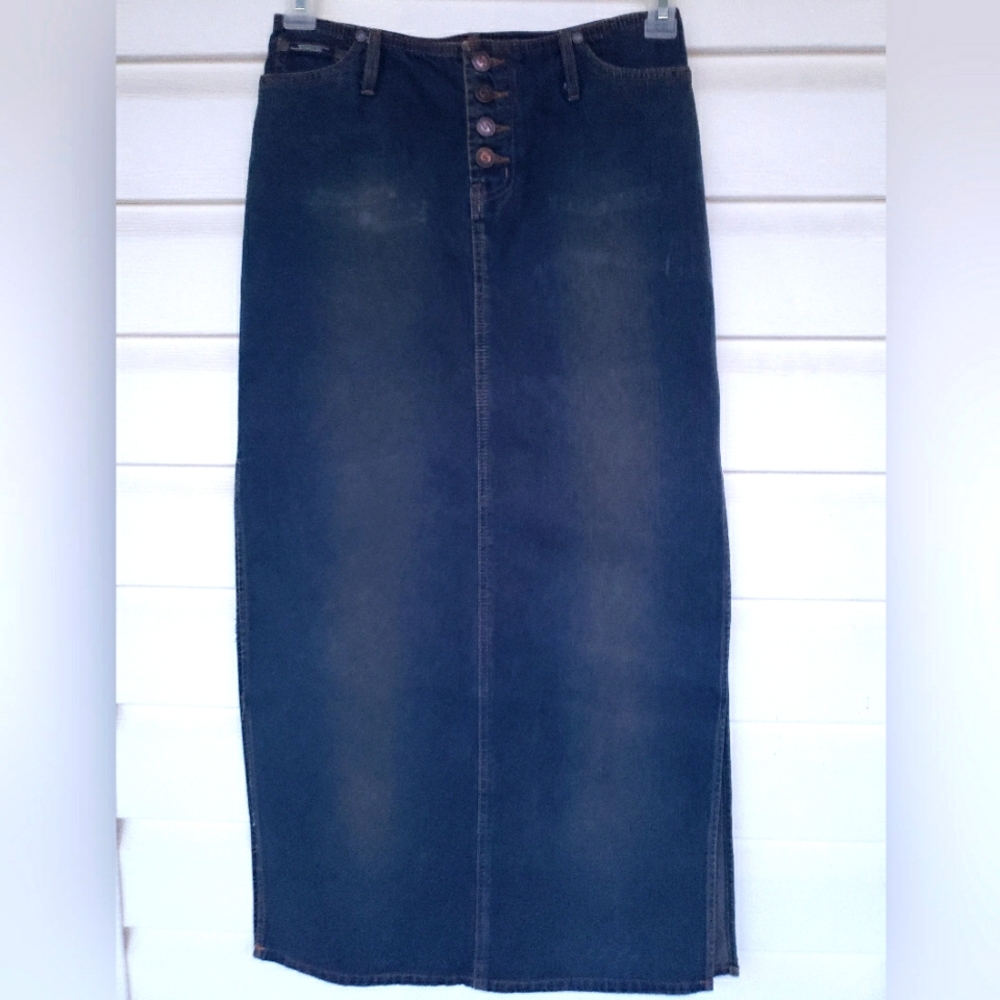 Y2K 90s Squeeze Maxi Skirt!!!! - Picture 4 of 9